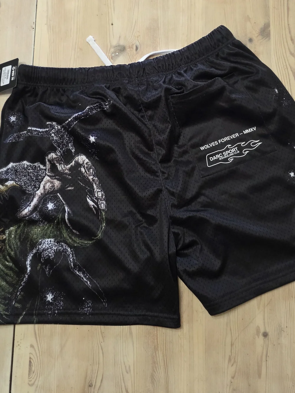 Darc Sport x Batman Bane And The Crow Mesh Shorts Men’s 2XL 751/1000 NWT